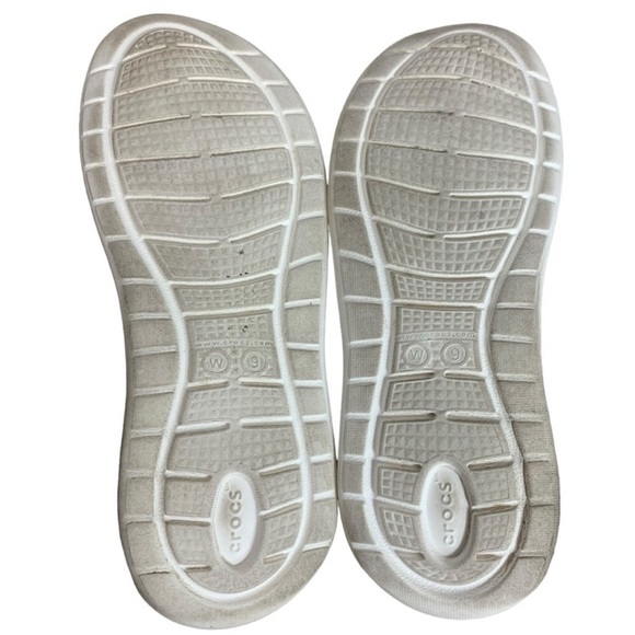 CROCS 9W-9.5LiteRide Elastic Strap Slingback Lightweight Sandals 9-9.5W/reg - Picture 9 of 9
